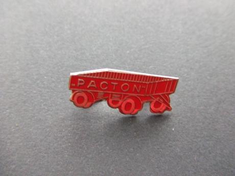 Pacton trailers -aanhangwagens broche speld